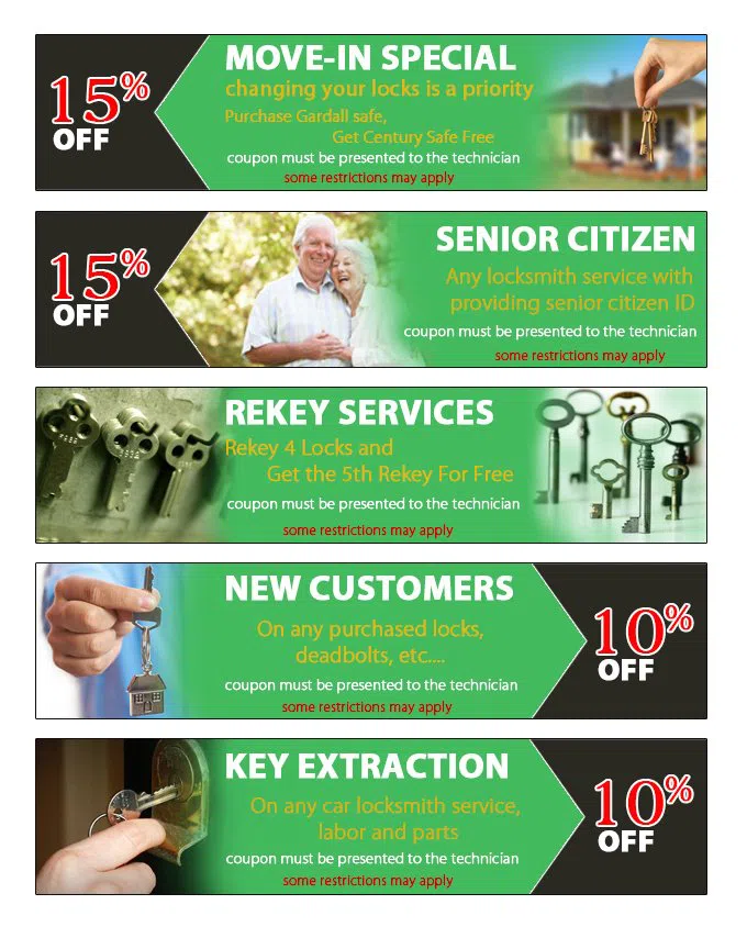 Lock Safe Services Louisville, KY 502-514-4544 - coupon23-set-five